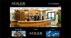 Desktop Screenshot of hoteladleralassio.it